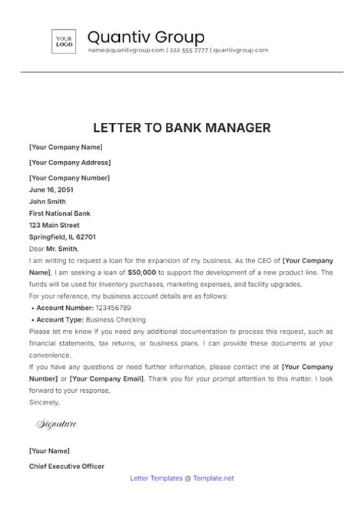 How can I write a letter to bank manager for transaction rights?