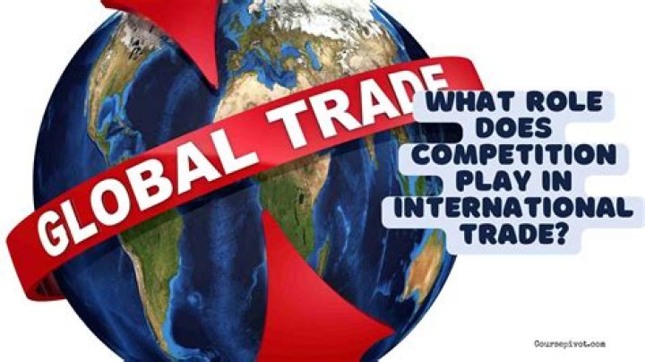 How does international trade affect globalization?