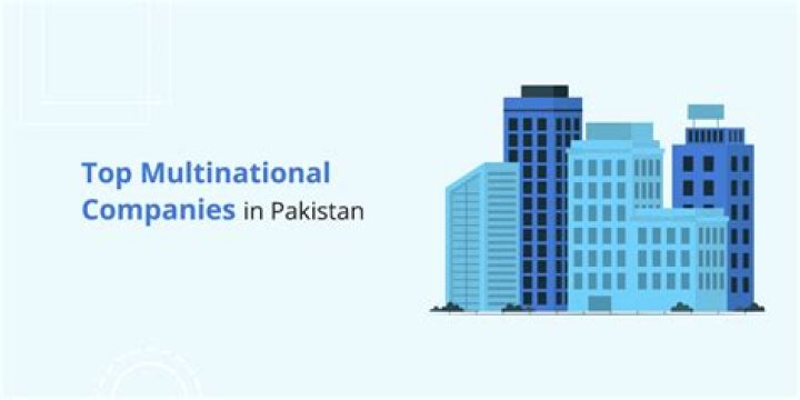 How many multinational companies are working in Pakistan?