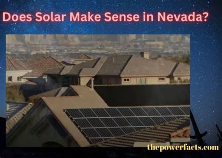 Is solar in Nevada worth it?