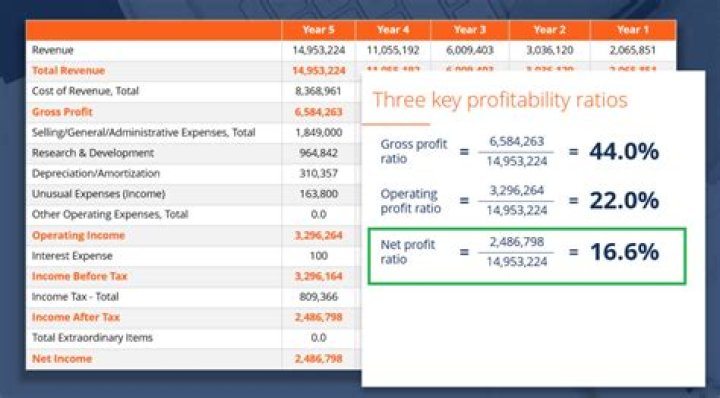 What do you mean by net profit?