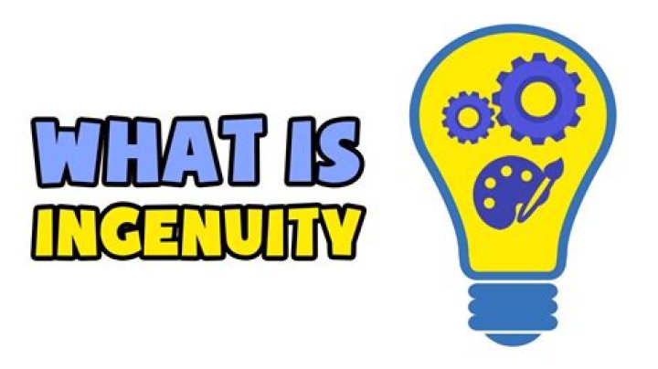 What does ingenuity mean?