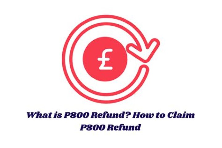 What is P800 refund?