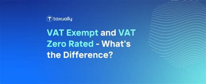What items are VAT exempt UK?